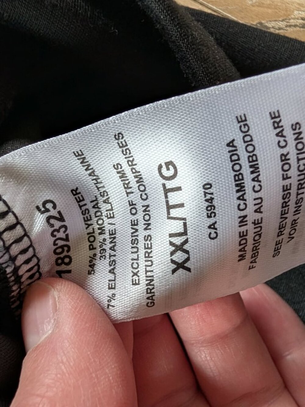 Hunter Original Black Neoprene Logo Sweatshirt Pullover XL/TTG - Picture 5 of 8